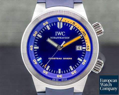 iwc aquatimer pump|iwc aquatimer cousteau diver.